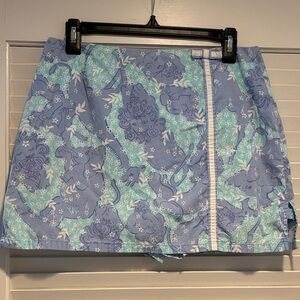 Lululemon Blue Athletic Mini Skirt Size 4